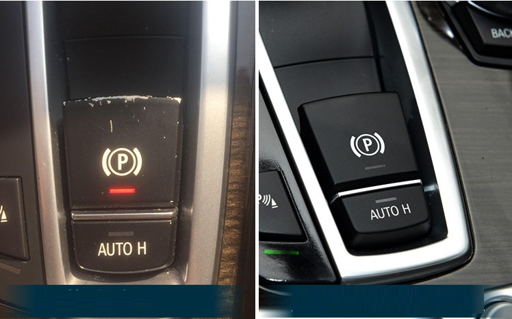 Car Handbrake Parking Brake P Button Switch Cover For BMW 5 7 F02 F07 F10 2009-2015