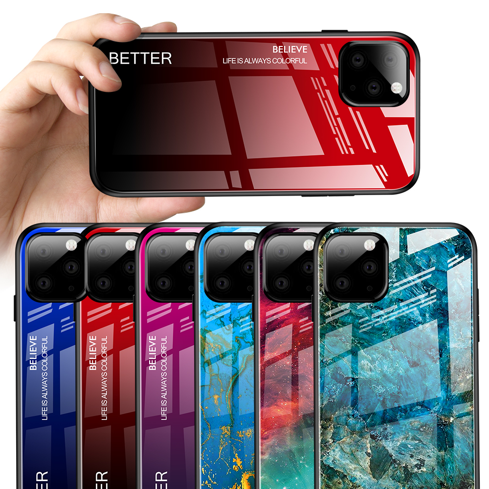 Gradient Tempered Glass Case For iPhone 11 Pro 11 Pro Max XS Max XR XS 8 7 6S 6 Plus, Rose red
Gradient Tempered Glass Case For iPhone 11 Pro 11 Pro Max XS Max XR XS 8 7 6S 6 Plus, Rose red