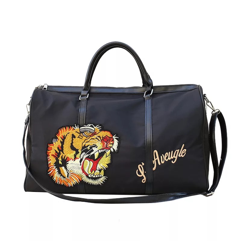 Tiger pattern wholesale nylon travel Duffle Bag Womens Gym Sports Bag/foldable sport duffel bag waterproof travel gym duffle bag, Black
Tiger pattern wholesale nylon travel Duffle Bag Womens Gym Sports Bag/foldable sport duffel bag waterproof travel gym duffle bag, Black