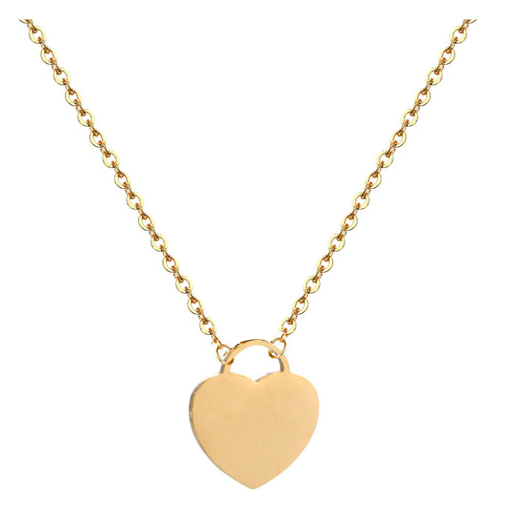 Fashion Stainless Steel Simple Charms Heart Dainty Heart Pendant Necklaces For Women Wedding Jewelry Bridesmaid Gifts
Fashion Stainless Steel Simple Charms Heart Dainty Heart Pendant Necklaces For Women Wedding Jewelry Bridesmaid Gifts
