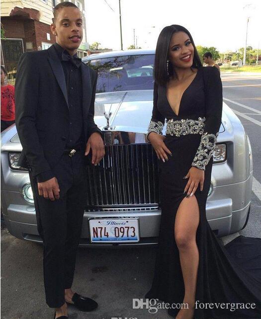 2019 Mermaid Long Prom Dress African Black Girls Split Formal Holidays Wear Graduation Evening Party Gown Custom Made Plus Size, Daffodil
2019 Mermaid Long Prom Dress African Black Girls Split Formal Holidays Wear Graduation Evening Party Gown Custom Made Plus Size, Daffodil