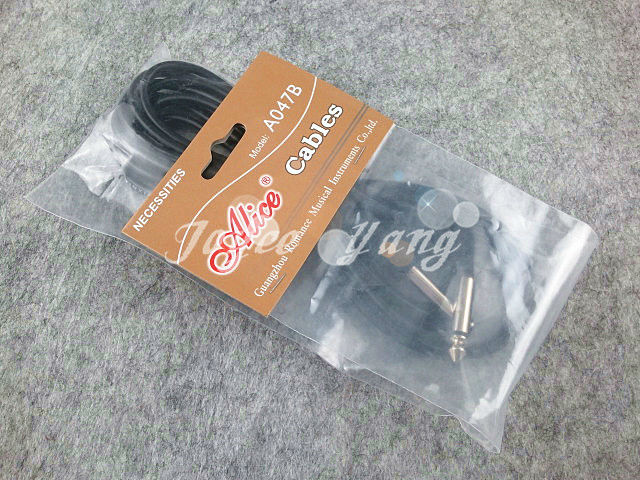 Alice 10ft 3m 1/4-inch Straight to Right Angle Electric Guitar Cable Amplifier Cable Audio Connection Cable
Alice 10ft 3m 1/4-inch Straight to Right Angle Electric Guitar Cable Amplifier Cable Audio Connection Cable
