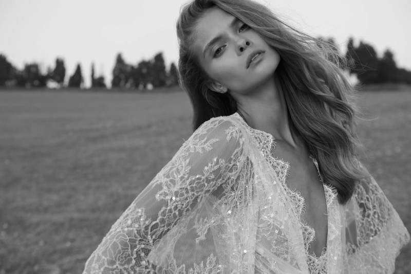 vneck wedding dresses long sleeve sequins lace thighhigh slits illusion bodice bridal gowns simple modern cheap sexy