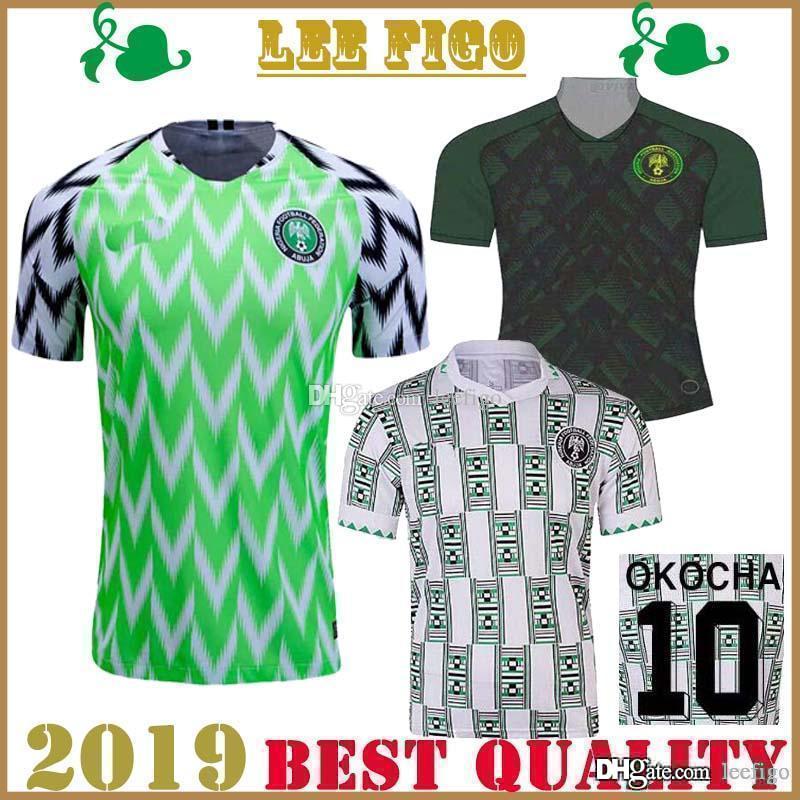 2019 Africa Cup Nigeria Home Away Soccer jerseys 1994 Retro Nigeria OKOCHA MUSA MIKEL MOSES # Football jersey shirt, Gray;blue
2019 Africa Cup Nigeria Home Away Soccer jerseys 1994 Retro Nigeria OKOCHA MUSA MIKEL MOSES # Football jersey shirt, Gray;blue