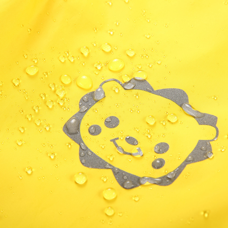 Animal Lion Raincoat For 1-6 years Kid Hood Waterproof Rain Coat For Children Jumpsuit Rains Suit Students Baby Rain Coat Poncho