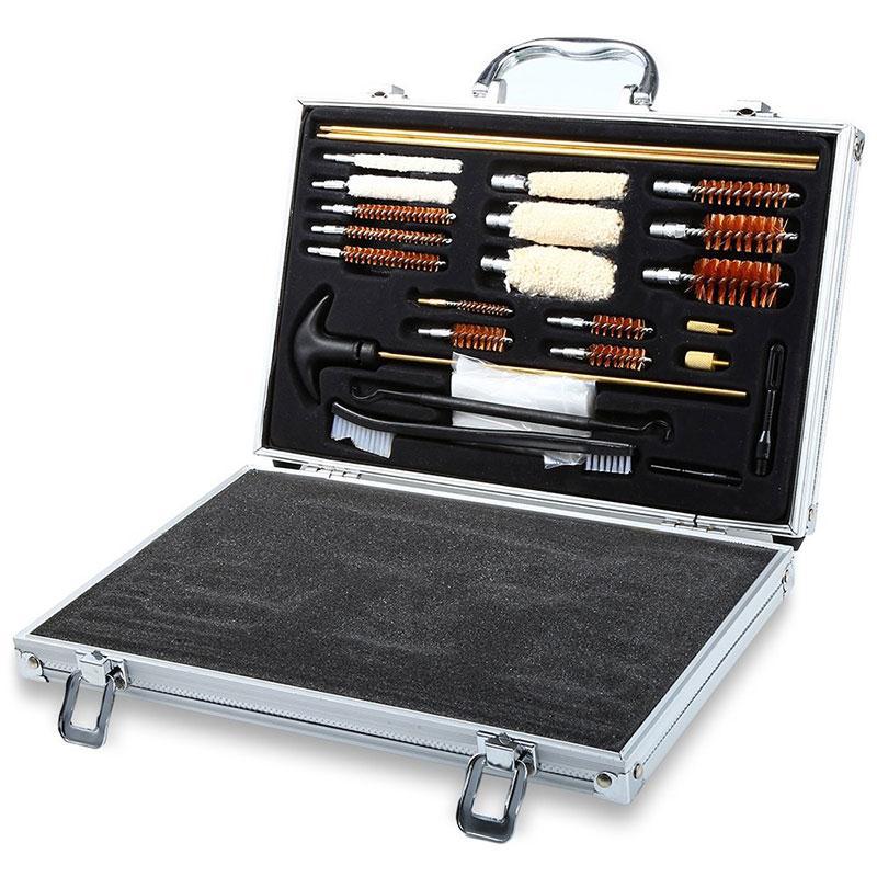 airsoft tactical M4 M16 ar 15 accessories Aluminum box rod Tube BRUSH Brass Brush Cleaning Kit Set for hunting, Sliver
airsoft tactical M4 M16 ar 15 accessories Aluminum box rod Tube BRUSH Brass Brush Cleaning Kit Set for hunting, Sliver