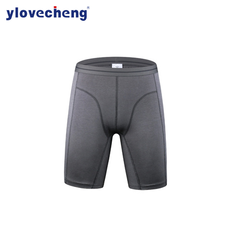 Men's long wear leg cotton underwear, men's long leg sports running fitness marathon large combed cotton boxer shorts, Black
Men's long wear leg cotton underwear, men's long leg sports running fitness marathon large combed cotton boxer shorts, Black