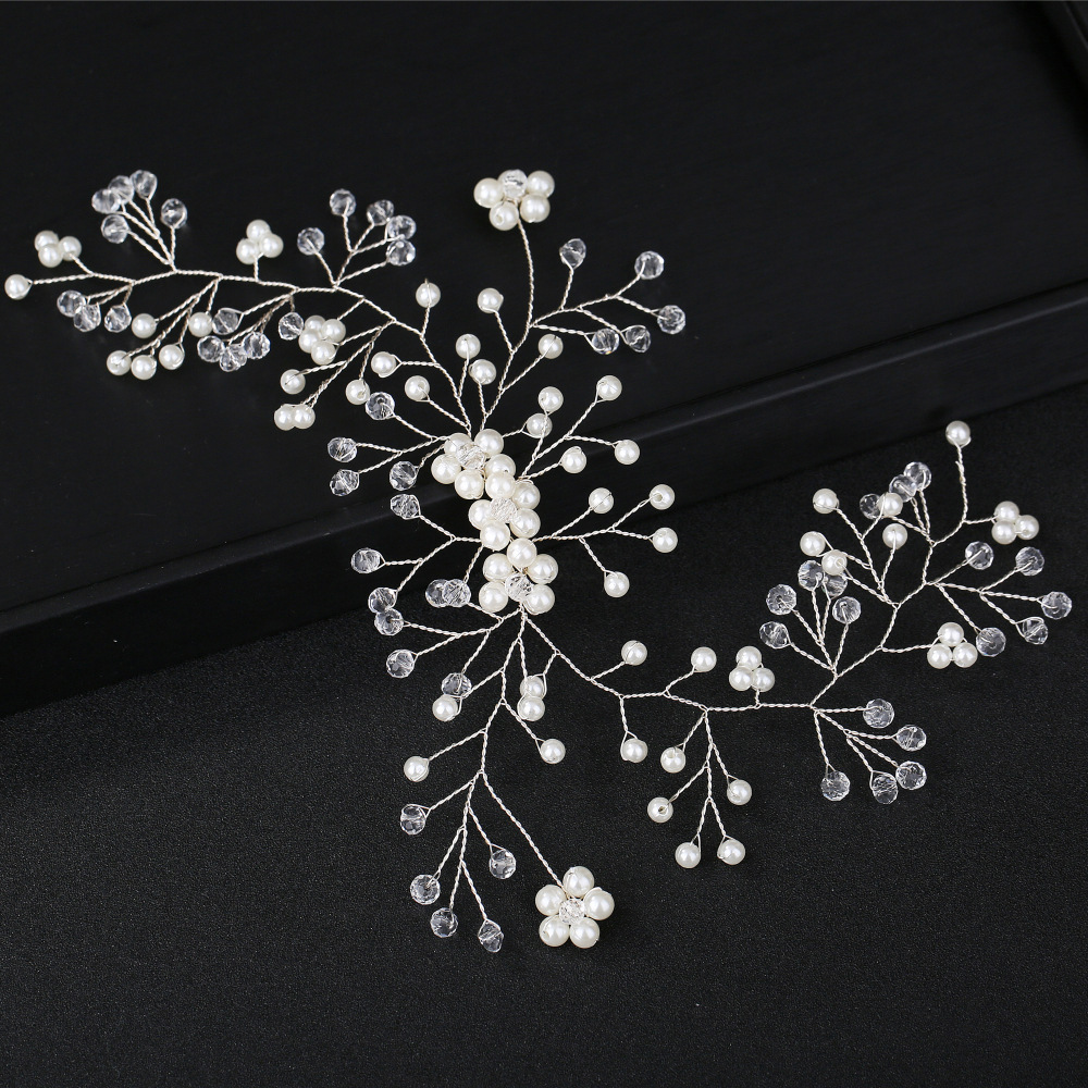 Bride Hair Decorate Pearl Flower Hair Band White Yarn Full Dress Accessories Headwear Bride Ornaments Children Hair Decorate
Bride Hair Decorate Pearl Flower Hair Band White Yarn Full Dress Accessories Headwear Bride Ornaments Children Hair Decorate