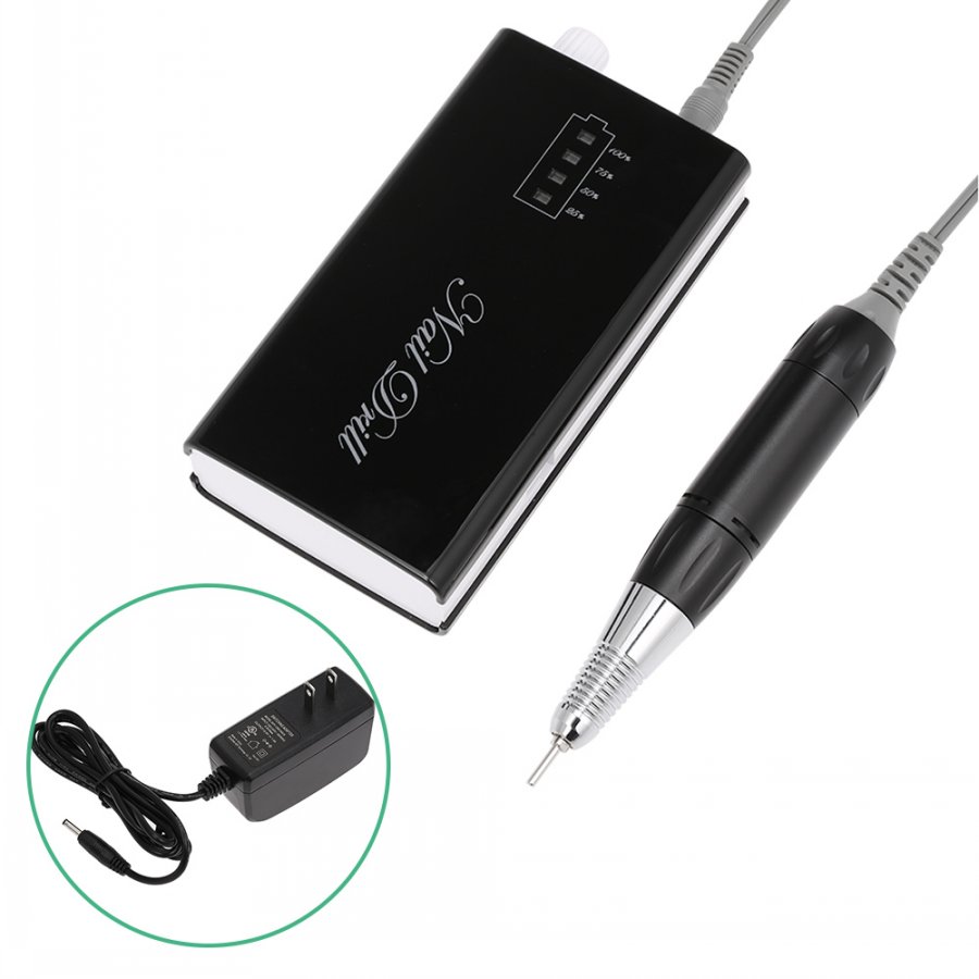 Rechargeable Nail Art Equipment Drill Machine Kit Electric Polisher Cordless Portable Manicure Set Nails Tools