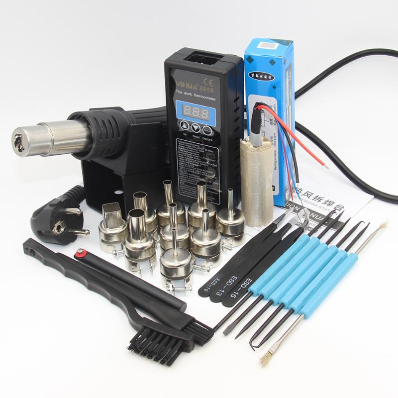 YH 8858 110V 220V Portable BGA Rework Solder Station Hot Air Blower Heat Gun Yihua 8858 VS Saike
YH 8858 110V 220V Portable BGA Rework Solder Station Hot Air Blower Heat Gun Yihua 8858 VS Saike