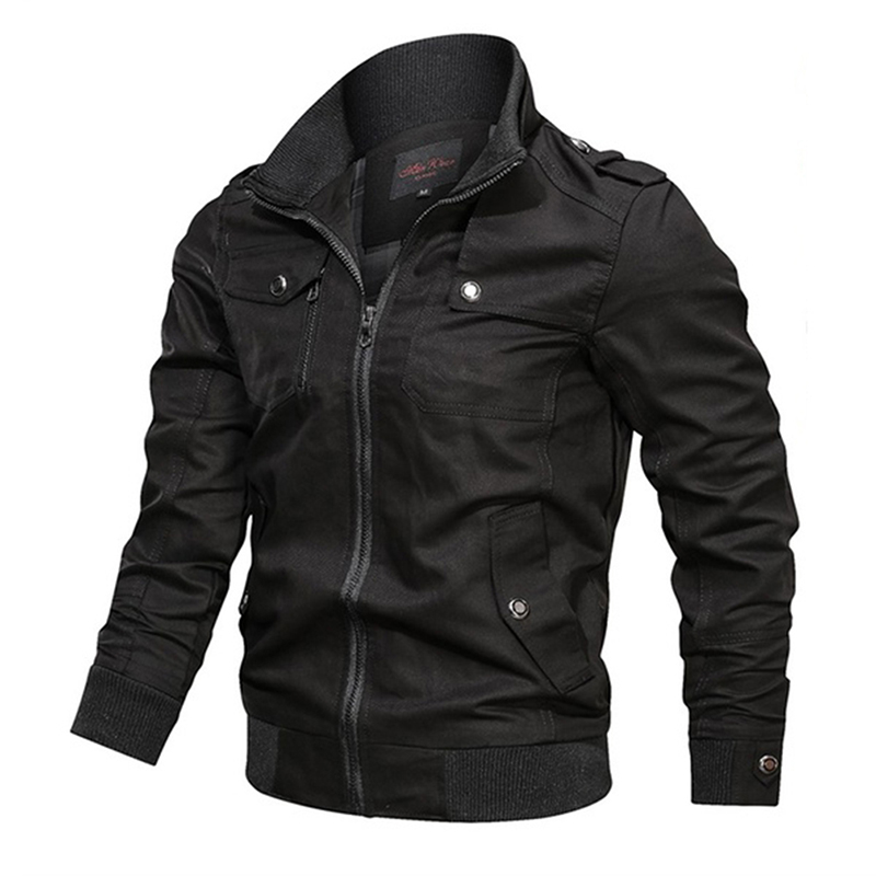 Men Jackets Stand Collar Leisure Jackets Men Autumn Jacket Male Washed Cotton Thin Outerwear Zipper Coats Chaquetas Hombre, Black
Men Jackets Stand Collar Leisure Jackets Men Autumn Jacket Male Washed Cotton Thin Outerwear Zipper Coats Chaquetas Hombre, Black