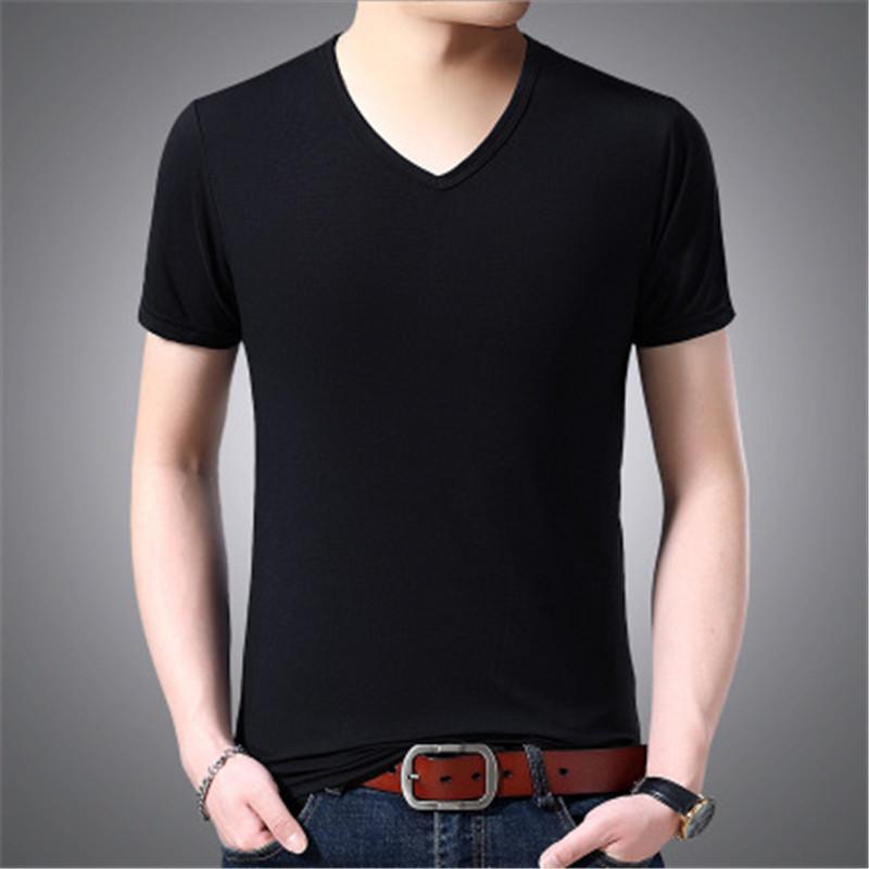 V Neck Elasticity Casual Tops Man New Breathable Cool Solid Color Slim Tshirt Male Summer Fashion Loose Tee Clothing, Grey
V Neck Elasticity Casual Tops Man New Breathable Cool Solid Color Slim Tshirt Male Summer Fashion Loose Tee Clothing, Grey