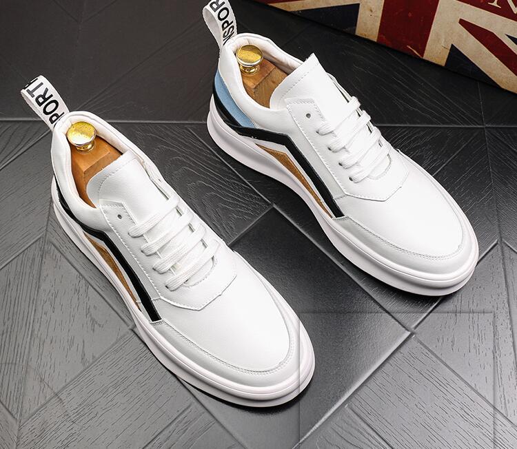 Spring fashion men Casual shoes British Designer White Platform Shoes High Quality Platform Lace-up Wedding Party Shoe E131, Black
Spring fashion men Casual shoes British Designer White Platform Shoes High Quality Platform Lace-up Wedding Party Shoe E131, Black