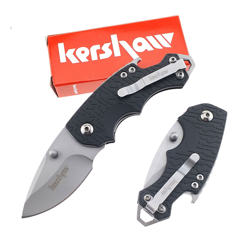 

Kershaw 3800 Folding Blade Pocket Knife Tactical Mini Easy Carry Outdoor Bottle Opener Multi function Gift Survival Resuce Camping Hunting EDC Tool