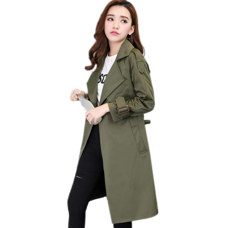 Coat Trench Women New Fashion Autumn Winter Slim Overcoat Casual Solid Windbreaker Outwear Plus Size Trench Female YXL36, As pic
Coat Trench Women New Fashion Autumn Winter Slim Overcoat Casual Solid Windbreaker Outwear Plus Size Trench Female YXL36, As pic