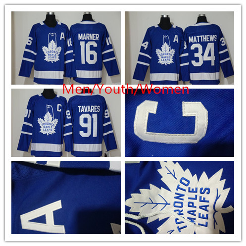 Hot Selling Toronto Maple Leafs Jersey 91 John Tavares 34 Auston Matthew 16 Mitchell Marner 100% embroidery A C patch Men Women Youth Kids, #34 a patch
Hot Selling Toronto Maple Leafs Jersey 91 John Tavares 34 Auston Matthew 16 Mitchell Marner 100% embroidery A C patch Men Women Youth Kids, #34 a patch