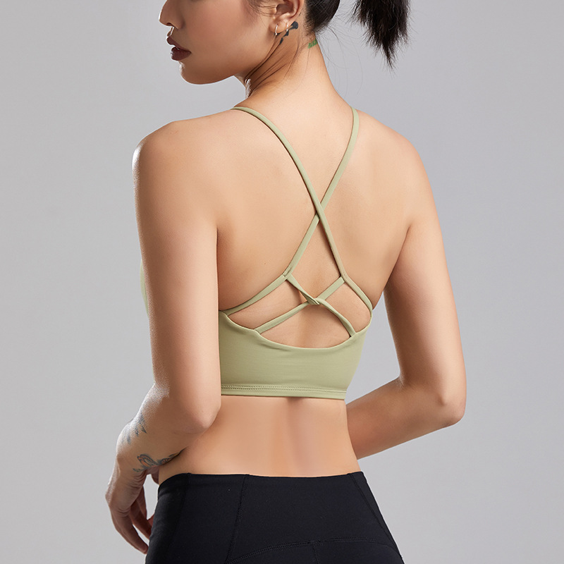 White Black Green Pink Cross Halter Sport Bra Top Padded Push Up Seamless Sports Bra Active Wear Gym Crop Top Women Fitness
White Black Green Pink Cross Halter Sport Bra Top Padded Push Up Seamless Sports Bra Active Wear Gym Crop Top Women Fitness