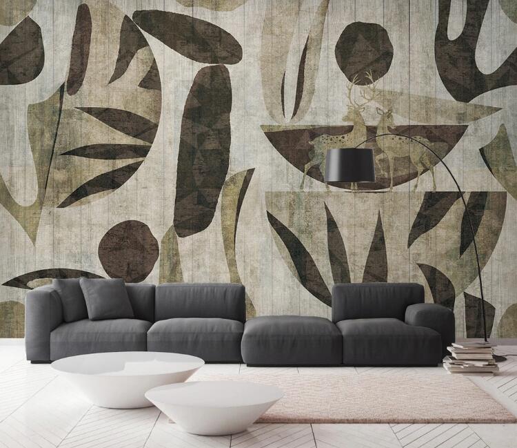 CJSIR Custom Photo Wallpaper for Living Room TV Sofa Bedroom Wall Painting 3D Vintage Wood Plank Elk Plant Mural Wall Paper, As the pictures
CJSIR Custom Photo Wallpaper for Living Room TV Sofa Bedroom Wall Painting 3D Vintage Wood Plank Elk Plant Mural Wall Paper, As the pictures