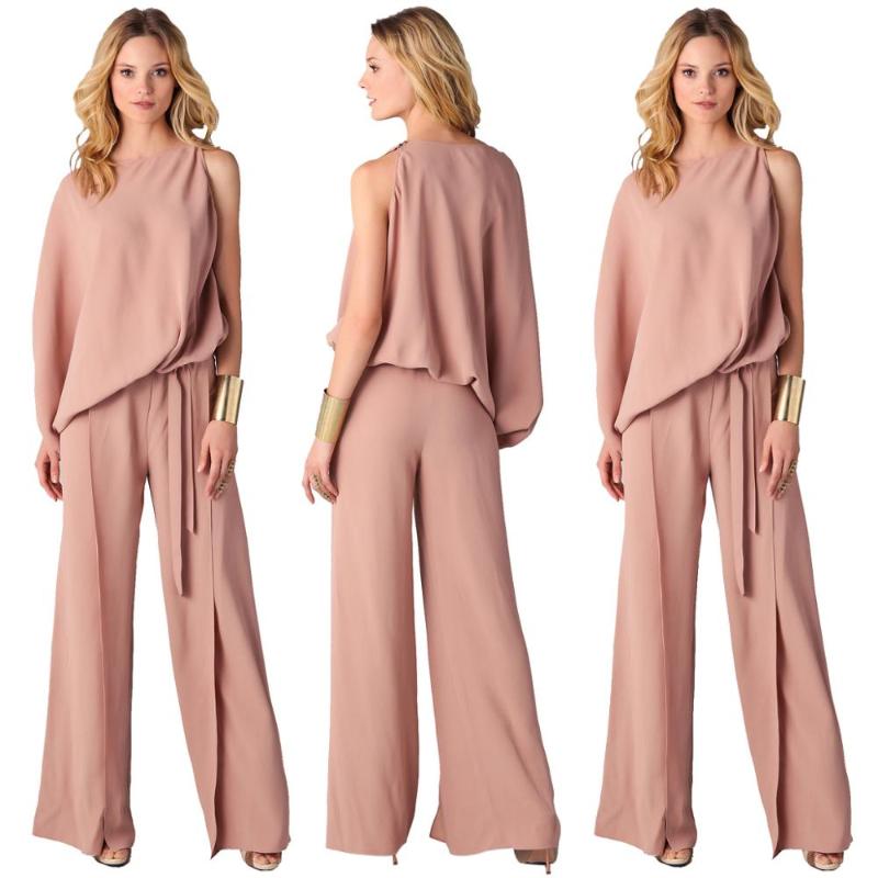 Rompers Women' Jumpsuit Sexy Elegant Single Sleeve Splice Female Fashion Playsuits Bow Cozy Loose Soild Color Bodysuits Bandage, Pink
Rompers Women' Jumpsuit Sexy Elegant Single Sleeve Splice Female Fashion Playsuits Bow Cozy Loose Soild Color Bodysuits Bandage, Pink