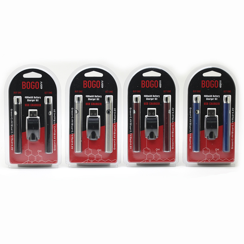 BOGO LO VV Battery Charger Kit Double Preheating Fit 510 Thread vaporizer Cartridges Vape Pen Batteries 400mAh
BOGO LO VV Battery Charger Kit Double Preheating Fit 510 Thread vaporizer Cartridges Vape Pen Batteries 400mAh