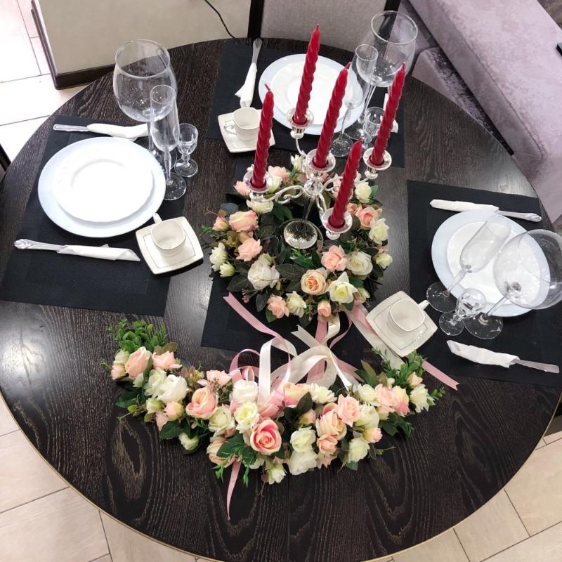 Decorative Flowers & Wreaths Artificial Wreath Door Threshold Flower DIY Wedding Home Living Room Party Pendant Wall Decor Christmas Garland