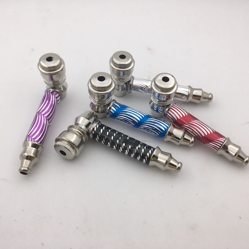 Portable scale Shaped Metal Tobacco Pipe Filter Smoking Pipe Mini Cigarette Stainless Steel Smoke Pipes vs glass oil burner pipe 12pcs/lot
Portable scale Shaped Metal Tobacco Pipe Filter Smoking Pipe Mini Cigarette Stainless Steel Smoke Pipes vs glass oil burner pipe 12pcs/lot