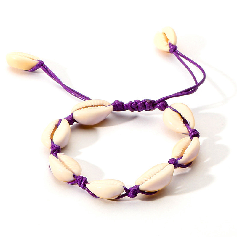 Handmade Summer Beach Shell Conch Ms. Necklace Earrings Bracelet Jewelry Set 3 Piece Set
