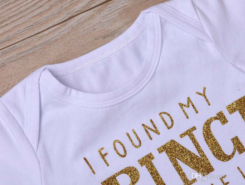 Promotion Newborn Baby Clothing Sets Kids Clothes Letter Print Romper Broken Flower Ruffled Bow Shorts Suits For Infant Toddlers Dresses