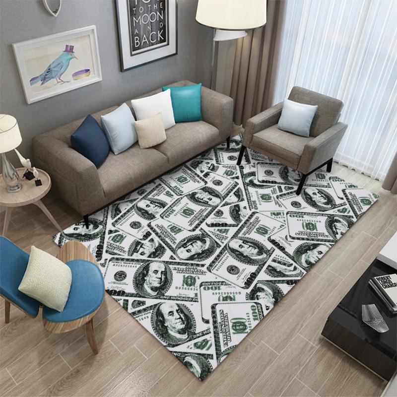 Miracille Money Dollar 3D Lounge Carpets Living Room Area Rug Floor Mat Bedside Hallway Kids Bedroom Carpet Home Decorations, Mlrc008-1
Miracille Money Dollar 3D Lounge Carpets Living Room Area Rug Floor Mat Bedside Hallway Kids Bedroom Carpet Home Decorations, Mlrc008-1