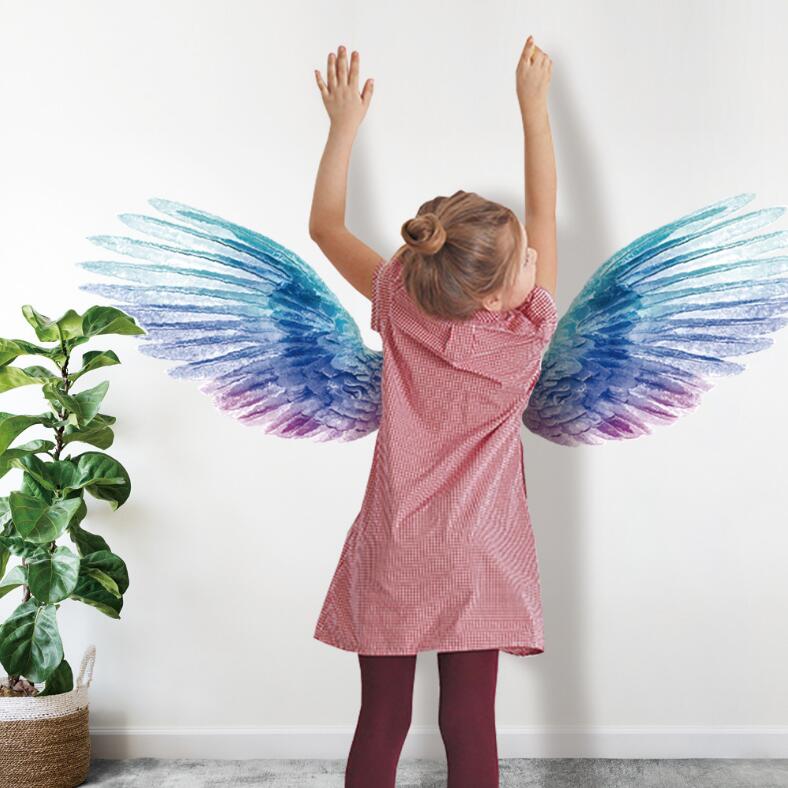 2pack Angel Wings Glowing Wall Stickers for Kids Room Luminous Wall Sticker Decals for Bedroom Living Room Wall Decoration for Kids Room
2pack Angel Wings Glowing Wall Stickers for Kids Room Luminous Wall Sticker Decals for Bedroom Living Room Wall Decoration for Kids Room