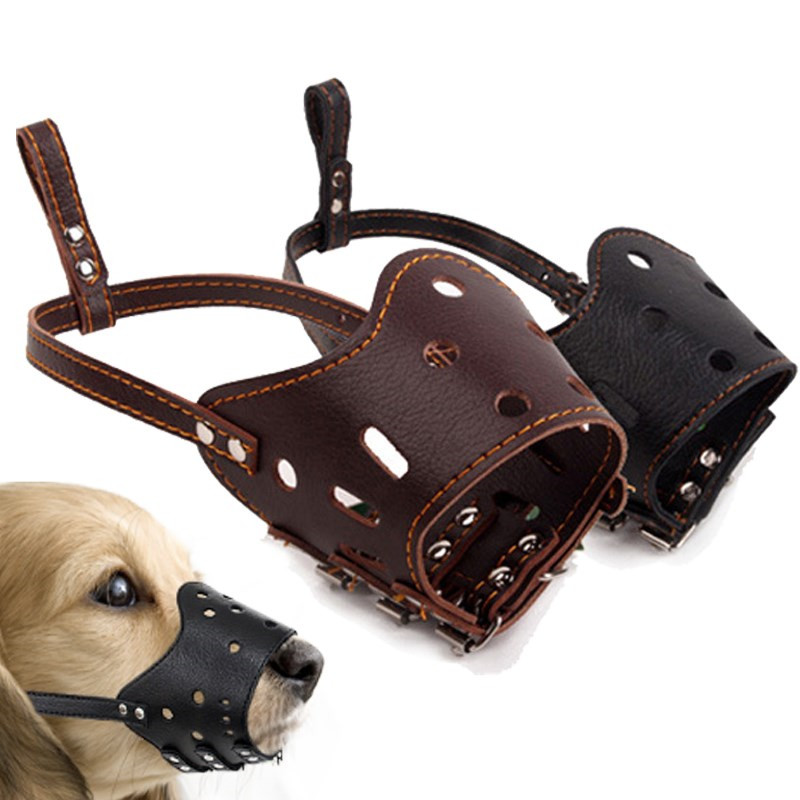 Fashion Soft PU Leather Adjustable Dog Prevention Bite Masks Anti Bark Bite Mesh Soft Mouth Muzzle Grooming Chew Stop For dogs
Fashion Soft PU Leather Adjustable Dog Prevention Bite Masks Anti Bark Bite Mesh Soft Mouth Muzzle Grooming Chew Stop For dogs