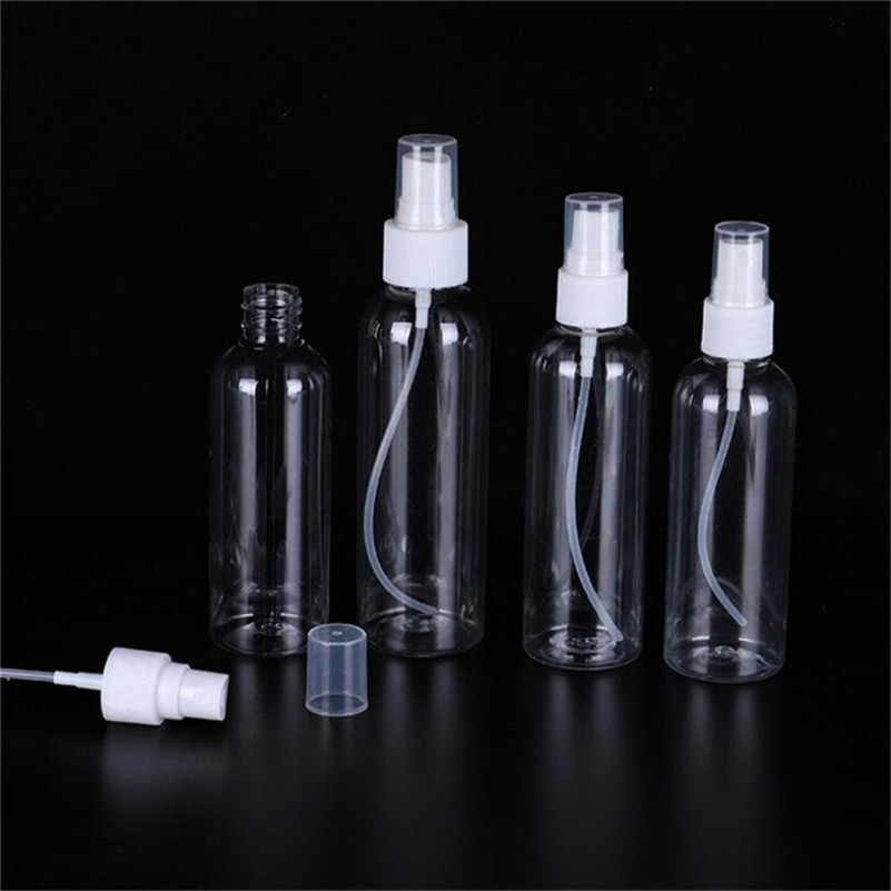 5ml 10ml 20ml 30ml 50ml 60ml 80ml 100ml Plastic Spray Bottle Refillable Bottles Perfume PET Container