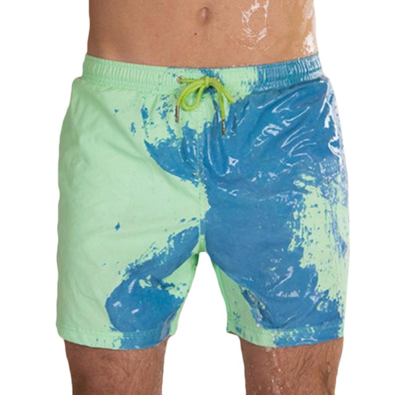 New Magical Change Color Beach Shorts Summer Men Swimming Trunks Swimwear Swimsuit Quick Dry bathing Discoloration shorts
New Magical Change Color Beach Shorts Summer Men Swimming Trunks Swimwear Swimsuit Quick Dry bathing Discoloration shorts