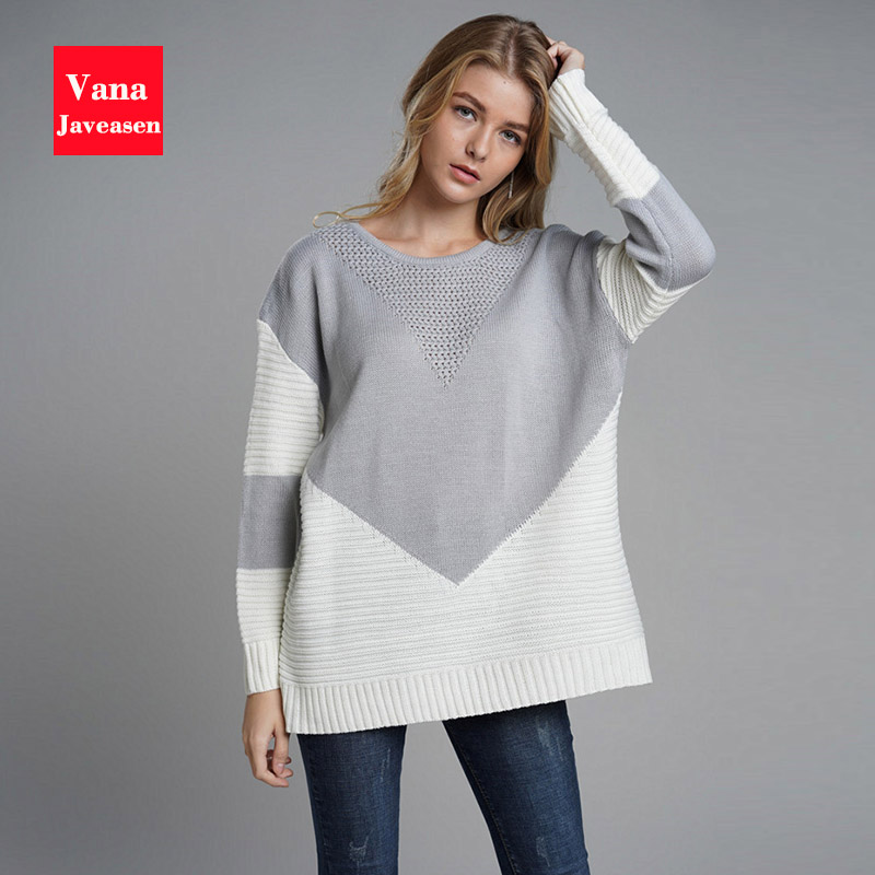 Vana Javeasen Knitted Sweater Women Loose O-neck Pullover Women Harajuku Warm Knitwear Long sleeve Sweater Female jersey mujer, Black
Vana Javeasen Knitted Sweater Women Loose O-neck Pullover Women Harajuku Warm Knitwear Long sleeve Sweater Female jersey mujer, Black