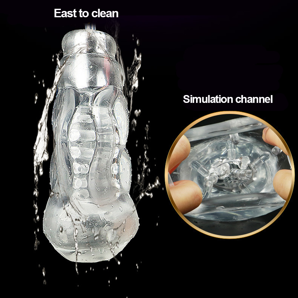 Automatic Powerful Sucking Masturbator Air Vacuum Penis Pump Male Penis Enlargement Tranier Dick Extender Sex Toys For Man Y191011