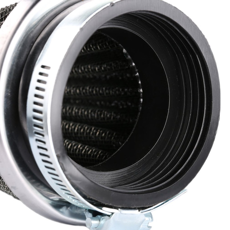 Universal 35/42/48/52/60mm Motorcycle Mushroom Head Air Filter Clamp On Airs Filters Cleaner For Honda
