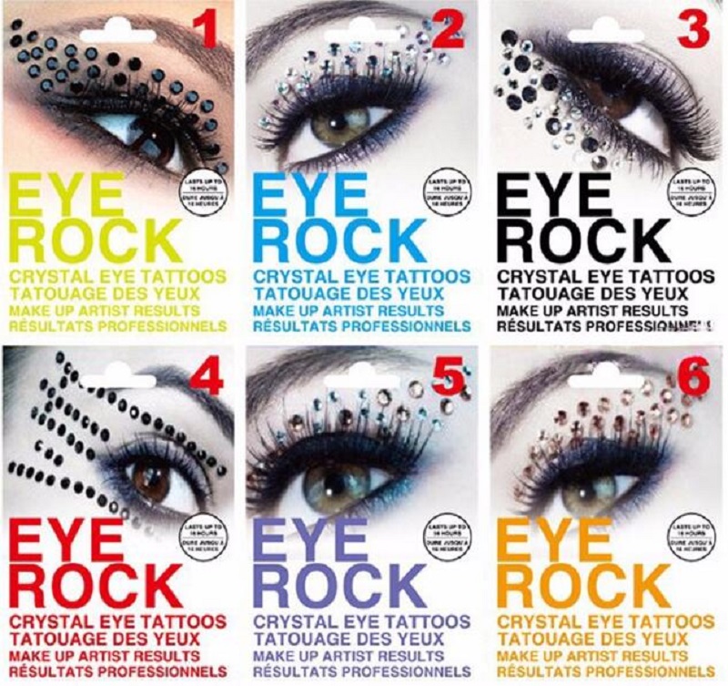 Temporary Eyeshadow Flash Tattoo Stickers Eye Rock 3D DIY Sexo Rhinestone Tatuajes Body Art Halloween Fashoin Make Up
Temporary Eyeshadow Flash Tattoo Stickers Eye Rock 3D DIY Sexo Rhinestone Tatuajes Body Art Halloween Fashoin Make Up