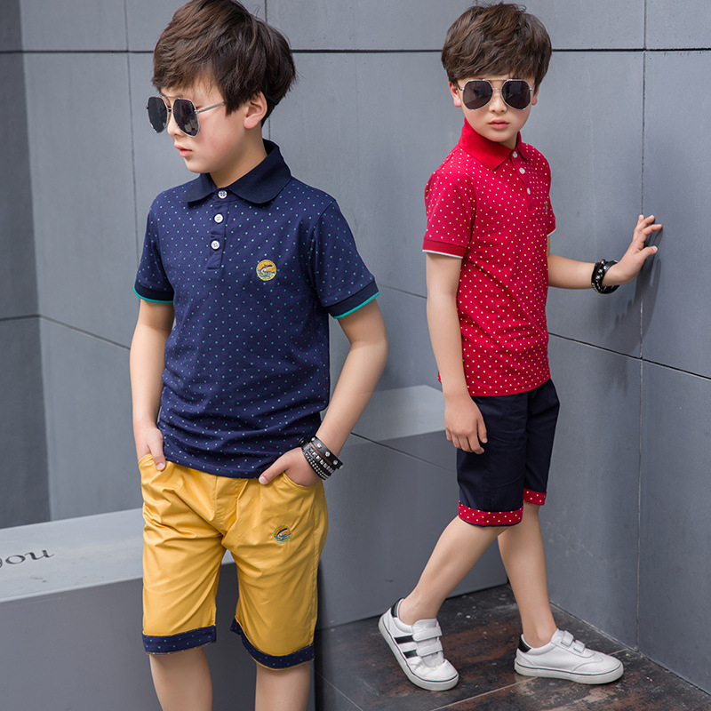 New 2019 Children's Kids Boys Summer Clothing Sets T Shirt And Shorts Sports Tracksuit For Boys Set 4 6 8 9 10 12 Years Old T191006, Red
New 2019 Children's Kids Boys Summer Clothing Sets T Shirt And Shorts Sports Tracksuit For Boys Set 4 6 8 9 10 12 Years Old T191006, Red