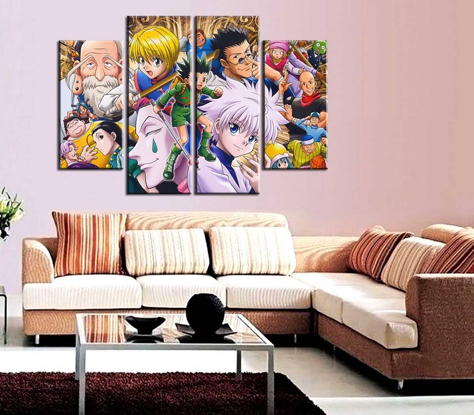 4pcs/set Unframed Hunter License Exam Anime Poster Print On Canvas Wall Art Picture For Home and Living Room Decor
4pcs/set Unframed Hunter License Exam Anime Poster Print On Canvas Wall Art Picture For Home and Living Room Decor