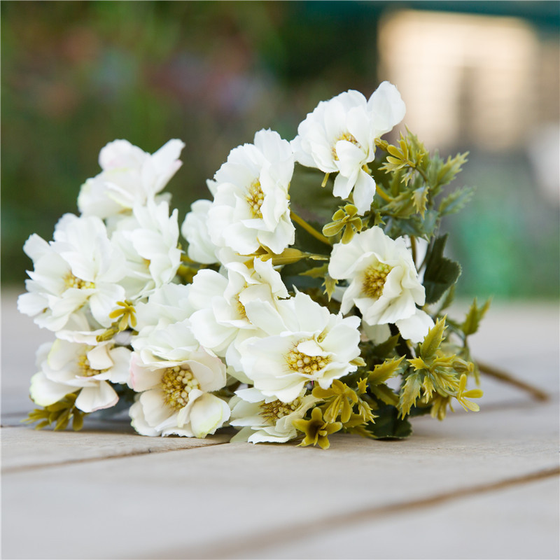ZOLLOR home bedroom Autumn cherry table dining table coffee decoration flower garden small daisy daisy bouquet silk flower, Blue
ZOLLOR home bedroom Autumn cherry table dining table coffee decoration flower garden small daisy daisy bouquet silk flower, Blue