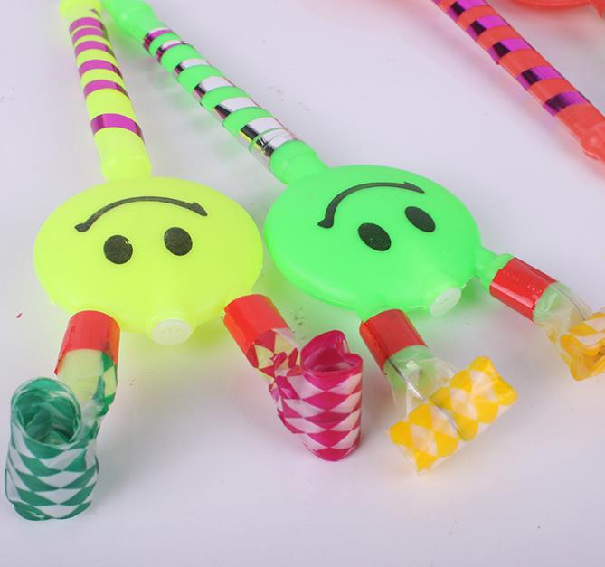 Smile Blowing Dragon Noise Maker Birthday Halloween Christmas Party Kids Favor Gift Supplies Cheering Props Children Funny Whistle