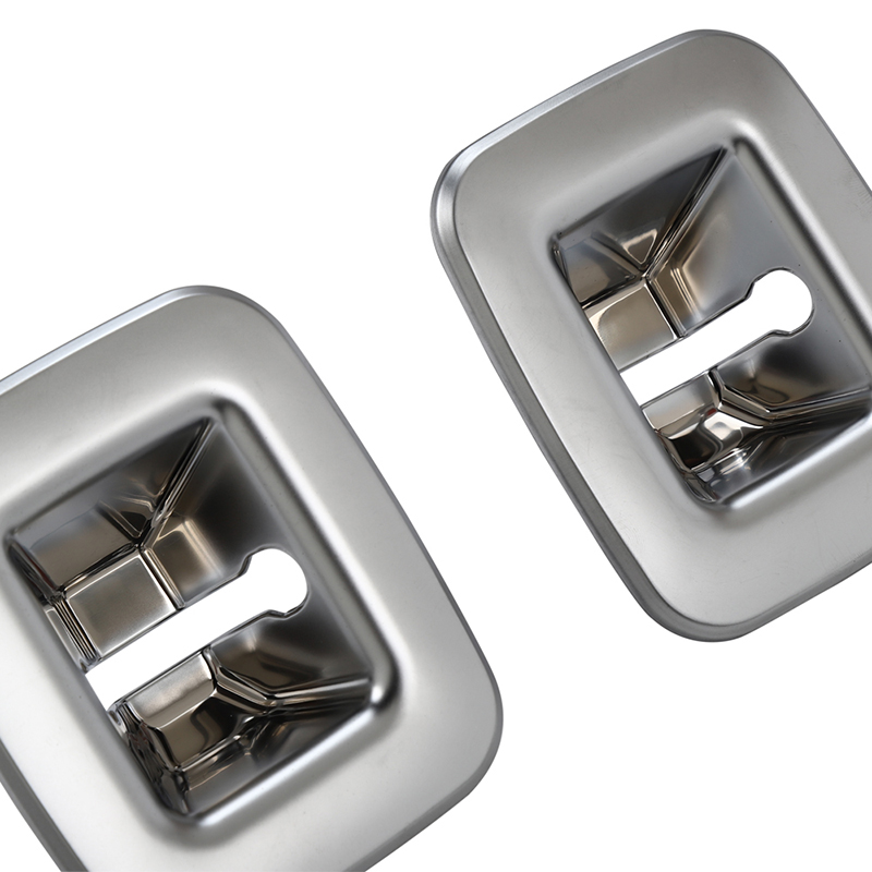 Rear Trunk Hook Decorative Cover Silver For Jeep Wrangler JL 2018 Factory Outlet High Quatlity Auto Internal Accessories