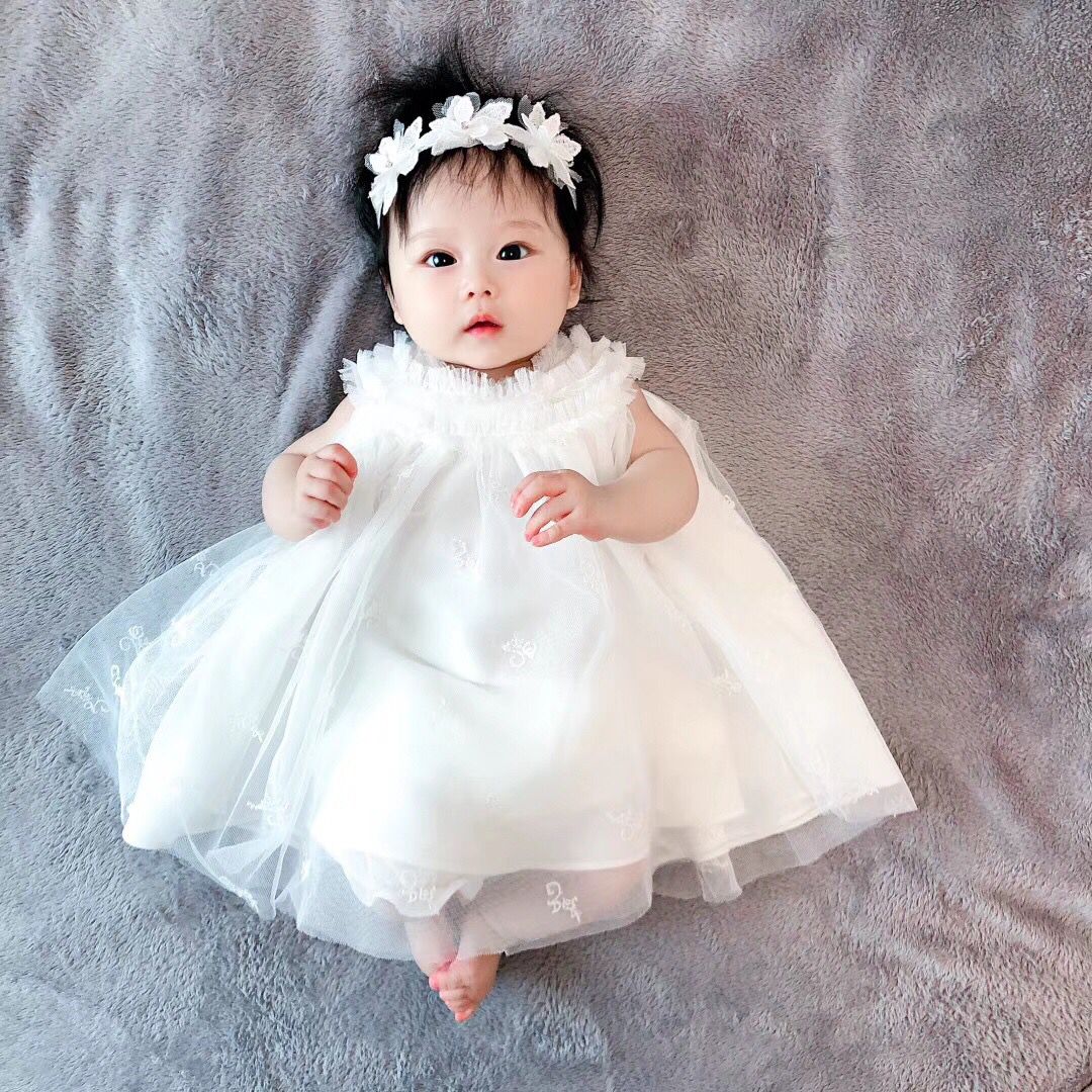 free shipping newborn baby girl summer tutu dress baby girl princess party birthday dress, White
free shipping newborn baby girl summer tutu dress baby girl princess party birthday dress, White