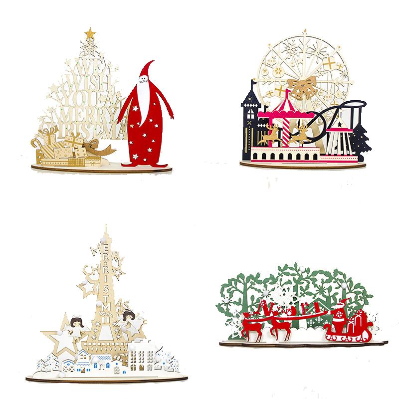 New year 2020 xmas tree decoration DIY christmas gifts wooden christmas ornaments for the house decorations for home
New year 2020 xmas tree decoration DIY christmas gifts wooden christmas ornaments for the house decorations for home