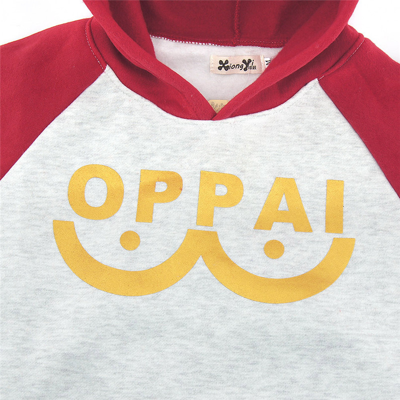 NEW Anime One Punch man Saitama Oppai Hoodie Sweatshirt Hoodie Hoodies Men Long Sleeve Cosplay Costume Streetwear Pullover Hoody V191105
