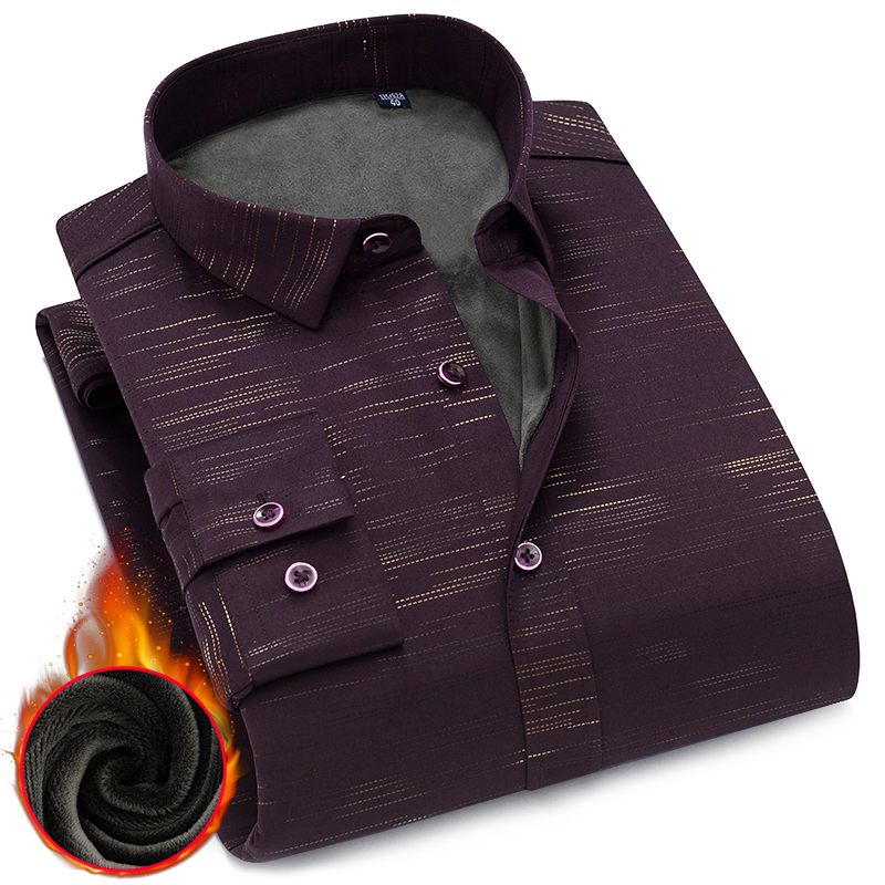 Winter Thick Shirt Men Warm Shirts Striped solid color smooth elestic Casual Shirts dress shirt Camisa masculina Chemise homme, 8018-19
Winter Thick Shirt Men Warm Shirts Striped solid color smooth elestic Casual Shirts dress shirt Camisa masculina Chemise homme, 8018-19