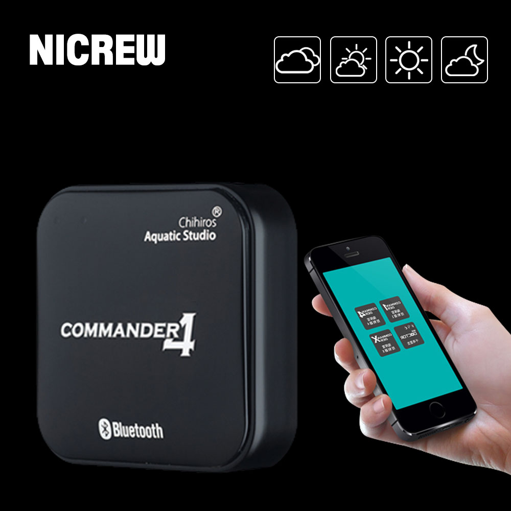 Nicrew Chihiros WRGB commander controller Aquarium LED Lighting Dimmer Fish Tank LED Intelligent Lighting Timing Dimming System
Nicrew Chihiros WRGB commander controller Aquarium LED Lighting Dimmer Fish Tank LED Intelligent Lighting Timing Dimming System