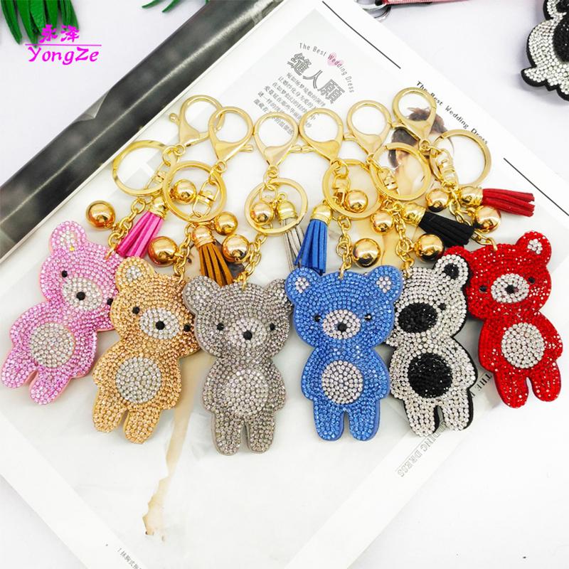 6pcs/lot Cute Key Chains Cartoon Bears Rhinestone Keychains Bags Wallet Pendants Decoration Jewelry Ornaments Phone Accessories
6pcs/lot Cute Key Chains Cartoon Bears Rhinestone Keychains Bags Wallet Pendants Decoration Jewelry Ornaments Phone Accessories