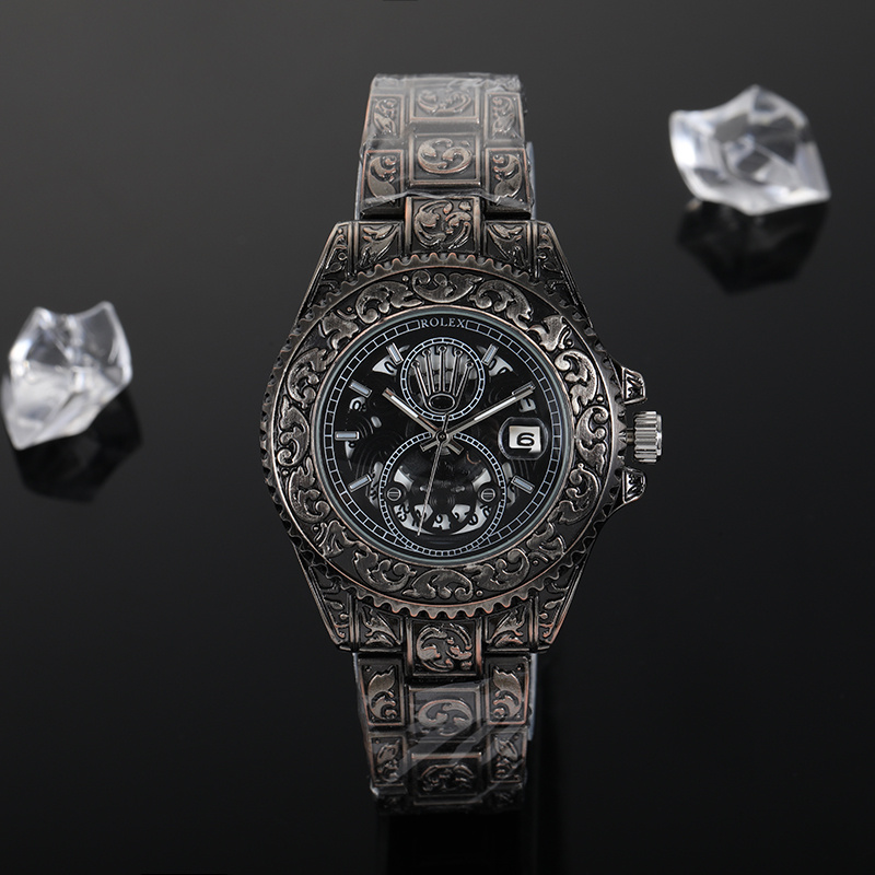 2020 Mens womens quartz datejust Men's wristwatch swiss Sport Wristwatches Men's top quality daydate wristwatch brand skeleton watch, Black
2020 Mens womens quartz datejust Men's wristwatch swiss Sport Wristwatches Men's top quality daydate wristwatch brand skeleton watch, Black