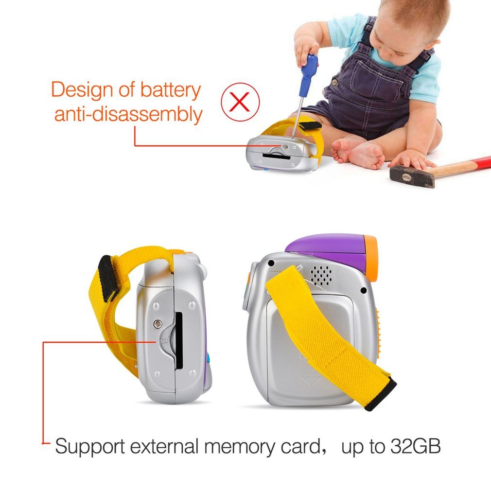 Christmas Gift Idea: Kids Streaming Camera DV-C7 with Full HD 1080P Resolution and Language Support